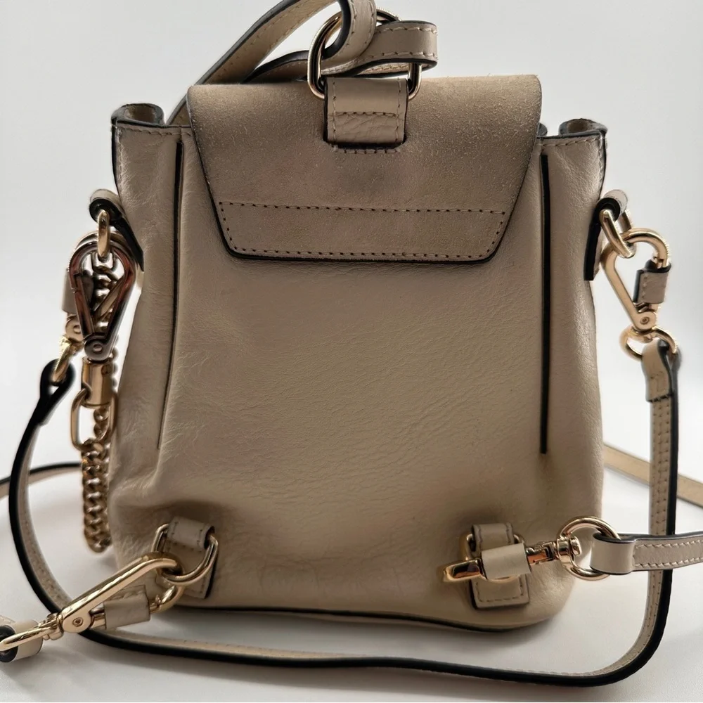 CHLOE
Suede Calfskin Mini Faye Backpack - Picture 9 of 16